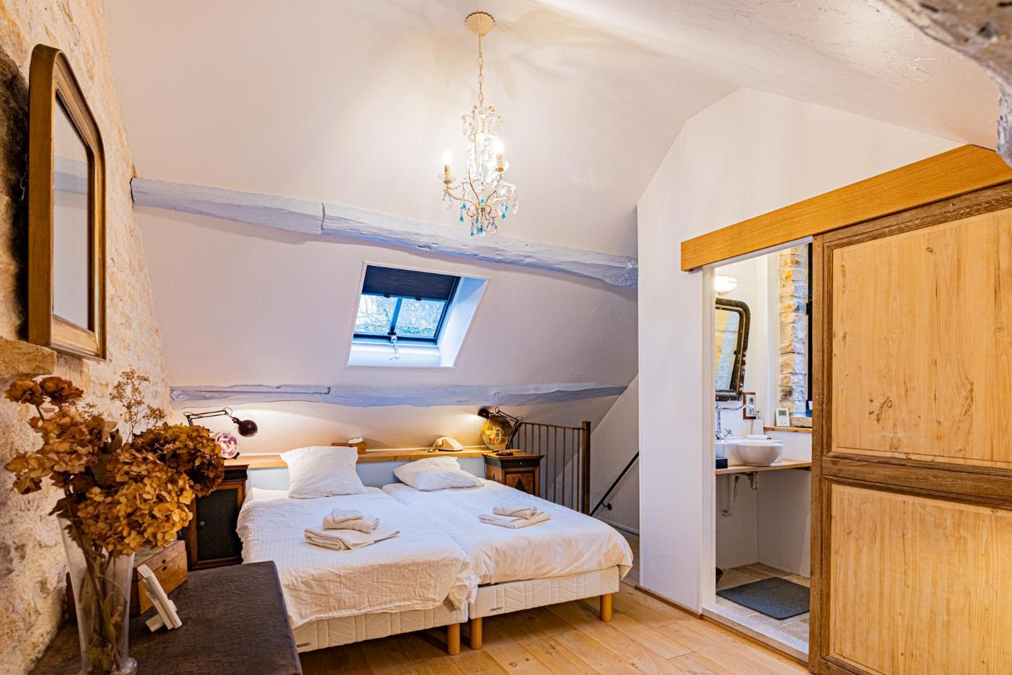 Le Domaine Des Carriers Bed & Breakfast Chevroches Phòng bức ảnh